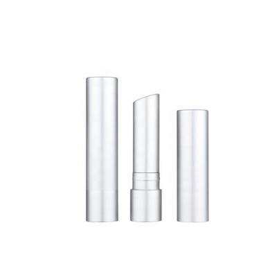 China Waterproof High Quality White Glitter Aluminum Container Slim Magnetic Lipstick Tube for sale