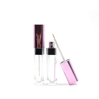 China OEM Fashion Square Waterproof Wholesale Custom Eyeliner Container With Brush for sale