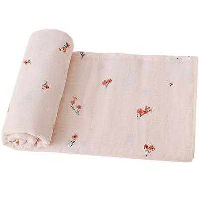 China Good Success Anti-Static Baby Newborn Make A Wrap Twin Muslin Blanket With Appropriate Price for sale