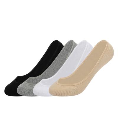 China Anti-Bacterial High quality combed cotton no show socks summer breathable several size low cut socks for women for sale