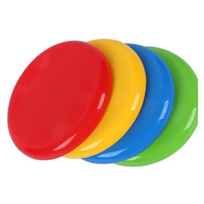 China Meterial 22cm Round Shape Eco-friendly Plastic Sport Flying Disc Toy for sale