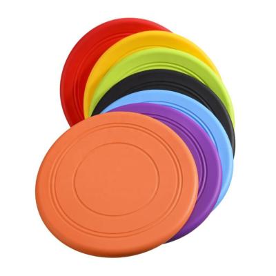 China Eco-friendly tpr 17.8cm Pet Meterial Flexible Throw Hook Flying Disc for sale