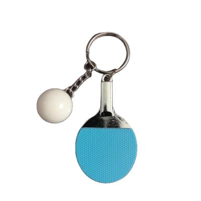 China Modern Ball Ping Pong Bat Key Chain from Mini Table Tennis for sale