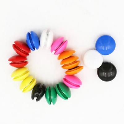 China Form 28mm Plastic Round Whiteboard Magnetic Button for sale