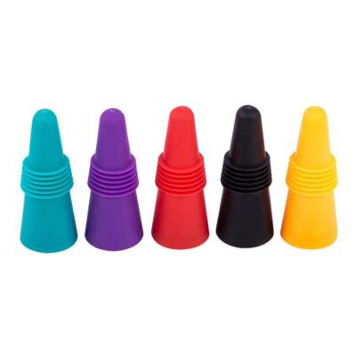 China Viable Silicone Cone Candle Wine Oil Beer Bottle Cap Stopper for sale