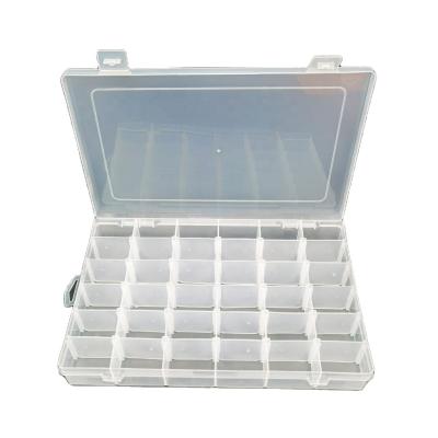 China 36 Slots Sustainable Plastic Detachable Storage Box Container for sale