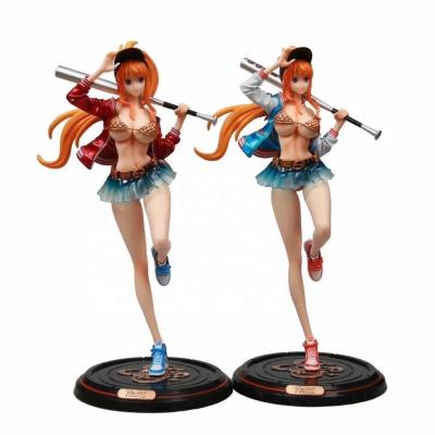 China Japan Series Street Custom Plastic ONE PIECE Trend NAMI With GK Brand Anime Figures Model for sale