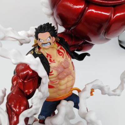 China Anime Plastic Big Figures PVC Model Custom Plastic ONE PIECE Series MONKEY.D.LUFFY From Japan for sale