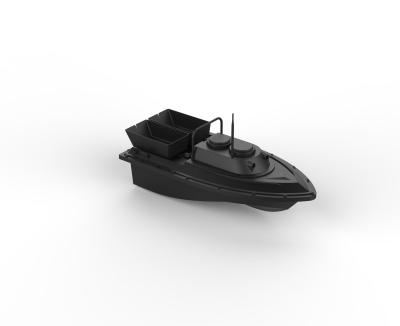 China Remote Control Bait Boat With LCD Screen 500m Bait Boat With 2 Motor 2 Hopper 2 Battery Load 1.5kgs QBLD11 for sale