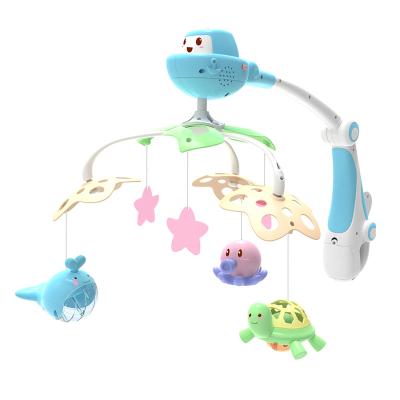 China Toy Ocean Bedside Baby Toy Musical Projection Baby Rattle With Light for sale