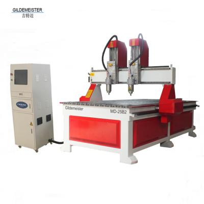 China Wood Working Two Axis CNC Router Machine Woodworking Router Machine 1325 Price for sale