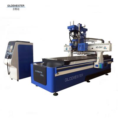 China Building Material Shops Best Price 1325 Wood Machinery CNC Wood Router For Furniture Making ATC CNC Router Machine for sale