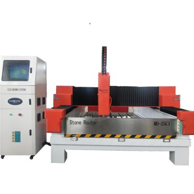 China Construction worksÂ   Best quality stone engraving machine 4 axis 1325 3d stone carving machine for marble granite for sale