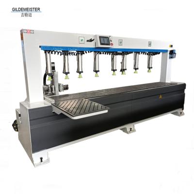 China Woodworking CNC Tenon and Mortise Drilling Machine Factory Supply CNC Wood Cabinet Door Wood Cabinet Side Slotting and Tenoning Machine for sale