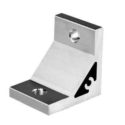 China General Industry Aluminum Profile Accessories Die Cast Aluminum Bracket And Right Angle Bracket for sale