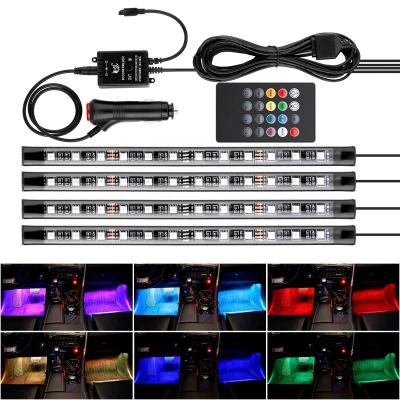 China Car interior lighting new rgb technology led strip 5050 48leds 5v accessible hunting for cars motorcycles for sale