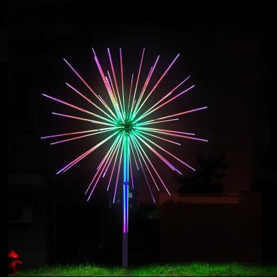 China Landscape/New Design Residential Digital Firework Led Light SMD 5050 RGB Meteor Light For Outdoor Holiday Decoration for sale