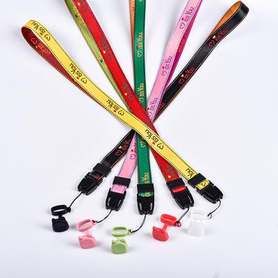 China Advertising Popular Fashion Style Good Quality Collar Lanyard Mobile Phone Straps Ring Sublimation Lanyards With Logo Custom for sale