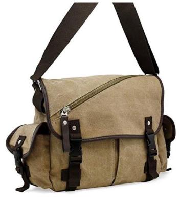 China Men's Messenger Bag School Shoulder Canvas Vintage Cross - Body Men's Messenger Bag School Shoulder Canvas Vintage Cross - Military Messenger Body Satchel Bag Laptop Bags for sale