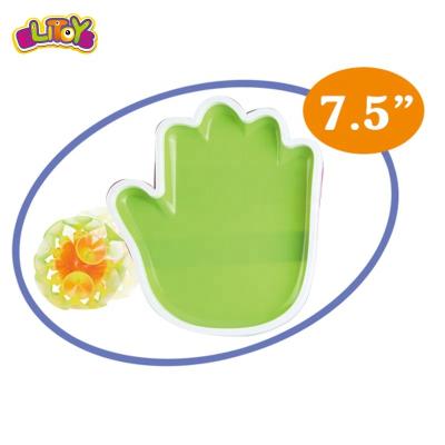 China 2021 Promotional Indoor and Outdoor Sports Toys Throwing and Hook Suction Ball Set Toys for Children Hand Shaped Sticky Ball for sale