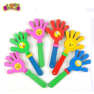 China Cheap Promotional Gift 2021 Hand Clappers People With Smiley Face Promotion Gift Toys for sale