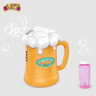 China Make Bubble 2021 Newest Electric Music Beer Mug Bubble Machine for sale