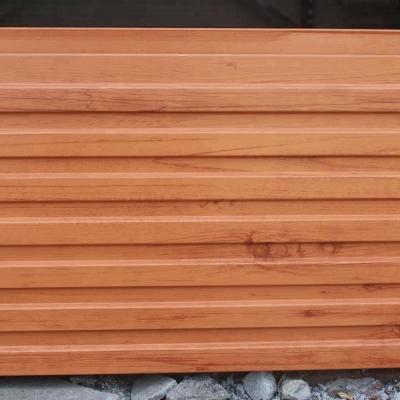 China Metal Polyurethane Sandwich Panel Outside PU Panels Corrugated Cardboard for sale