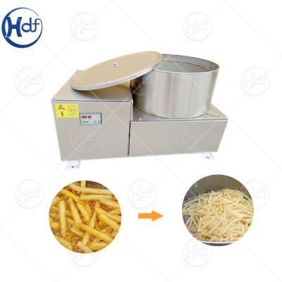 China Small Juicer Easy Dewater Machine Plantain Chips Potato Chip Semi Automatic Snack Dewatering Oil Removing Machine for sale