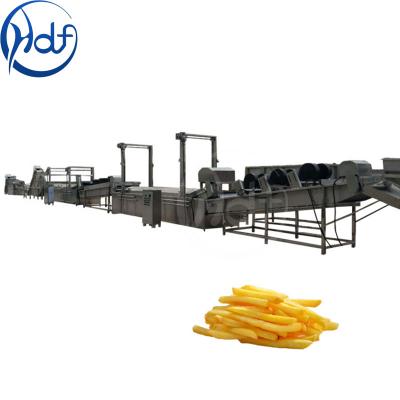 China Potato Chips Making Machine Frozen French Fries Making Machine Potato Chips Machine Potato Chips Plant Cost Chips Production Line French Frize Vegetables CE for sale