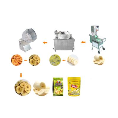 China Cheapest Banana Chips Machine / Banana Chips Making Machine Banana Chips Plantain Production Line Best Selling Fruit And Vegetable Processing Machinery for sale