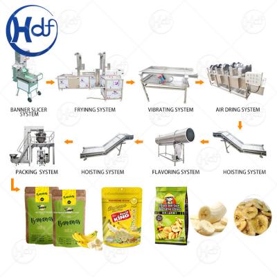 China food & Beverage Plant Machine Making Plantain Chips Banana Chips Machine Automatic for sale