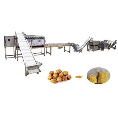 China High Efficiency Easy Operate Full Automatic Asparagus Clean Washing Leafy Vegetable Root Processing Line / Fruit Washing Production Line for sale