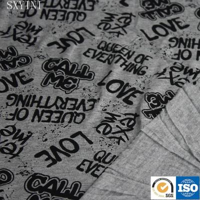 China Stretch YINI New Design Viscose Elastic Printed Fabric for sale