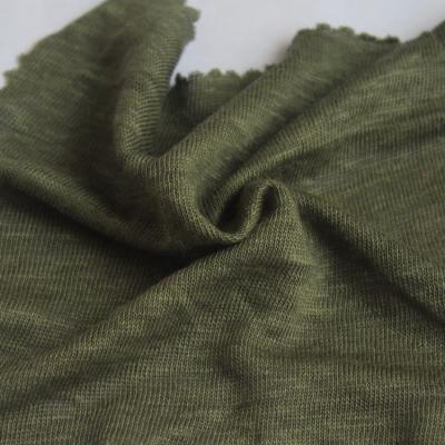 China YINI Sustainable Soft High Quality Canvas Single Plain 100%L Jersey Knit Fabric For Shirt for sale