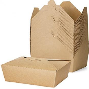 China OKCARTON Recyclable Recyclable Lunch Box - To Go Containers For Restaurant for sale