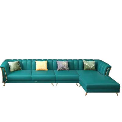 China Wholesale Convertible Sofa Sectional Living Room L Shaped Sofa Set Best Cost Effective 2021 Modern Furnishing SF6188 On Sale for sale