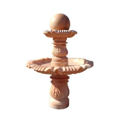 China Wholesale Modern Garden Decoration Marble Indoor Outdoor Water Fountain Custom Design Natural Stone Marble Fountains for sale