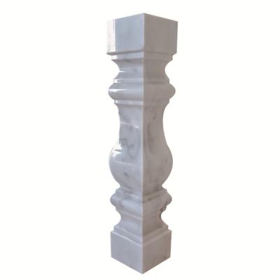 China Cheap Solid Pillar Solid Decorative Marble Stone Hotel Granite Building Decorative Natural Stone Pillar for sale