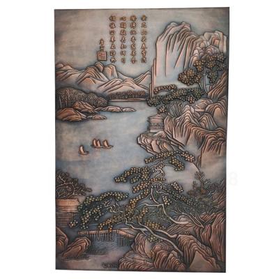 China Traditional Brass Nude Sculpture Relief Sculpture Modern Relief Sculpture for sale