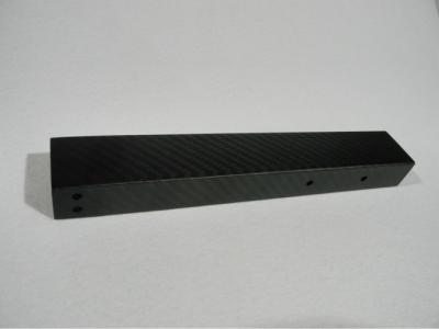 China Plane / Aircraft Material Long Square Carbon Fiber Rectangular Tubing 55cm Diameter for sale