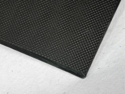 China 100mm * 200 mm plain 2mm carbon fiber sheet , twill ultra carbon fiber board for sale