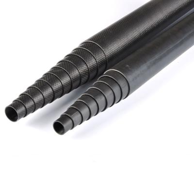 China Shock Proof Carbon Fiber Telescopic Pole Good Flexibility Low Thermal Expansion for sale