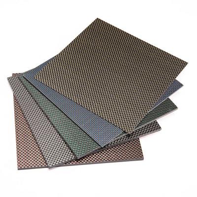 China 200X300X1.0MM 2.0MM Carbon Fiber Plate 100% 3K Carbon Fiber Board Plate Twill Full Matte Carbon Fiber Plate Te koop