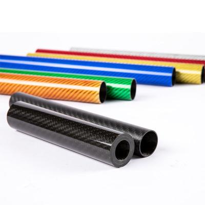 중국 Roll Wrapped Carbon Fiber Kevlar Tube - Extremely Strong, Stiff and Lightweight 판매용