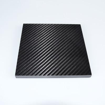 China Colored 3K Carbon Fiber Sheet For Making Knife Handles for sale