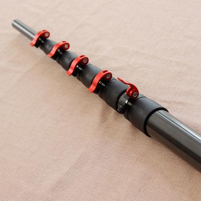 China Lightweight Extendable Carbon Fiber Telescopic Pole Outside Diameter 16mm for sale