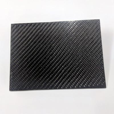 Cina pannello 100% della fibra di Matte Surface 2mm dello strato del piatto della fibra del carbonio della saia 3K in vendita