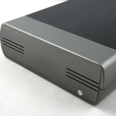 China Portable External DVD/CD-RW External Output, British Standard Power Desktop 5.25 Optical Drive Box SATA USB 3.0/E-SATA Power Supply for sale