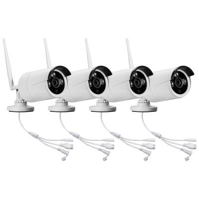 China NIGHT VISION V380 1080p 2 Way IP Camera 4 Way Wireless wifi IP66 Chanl Camera Kits for sale