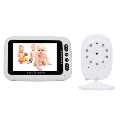 China 2.4GHz Digital Music Player Radio With 4.3 Inch LCD 2 Way Audio Talk Night Vision BM208 Baby Monitor for sale